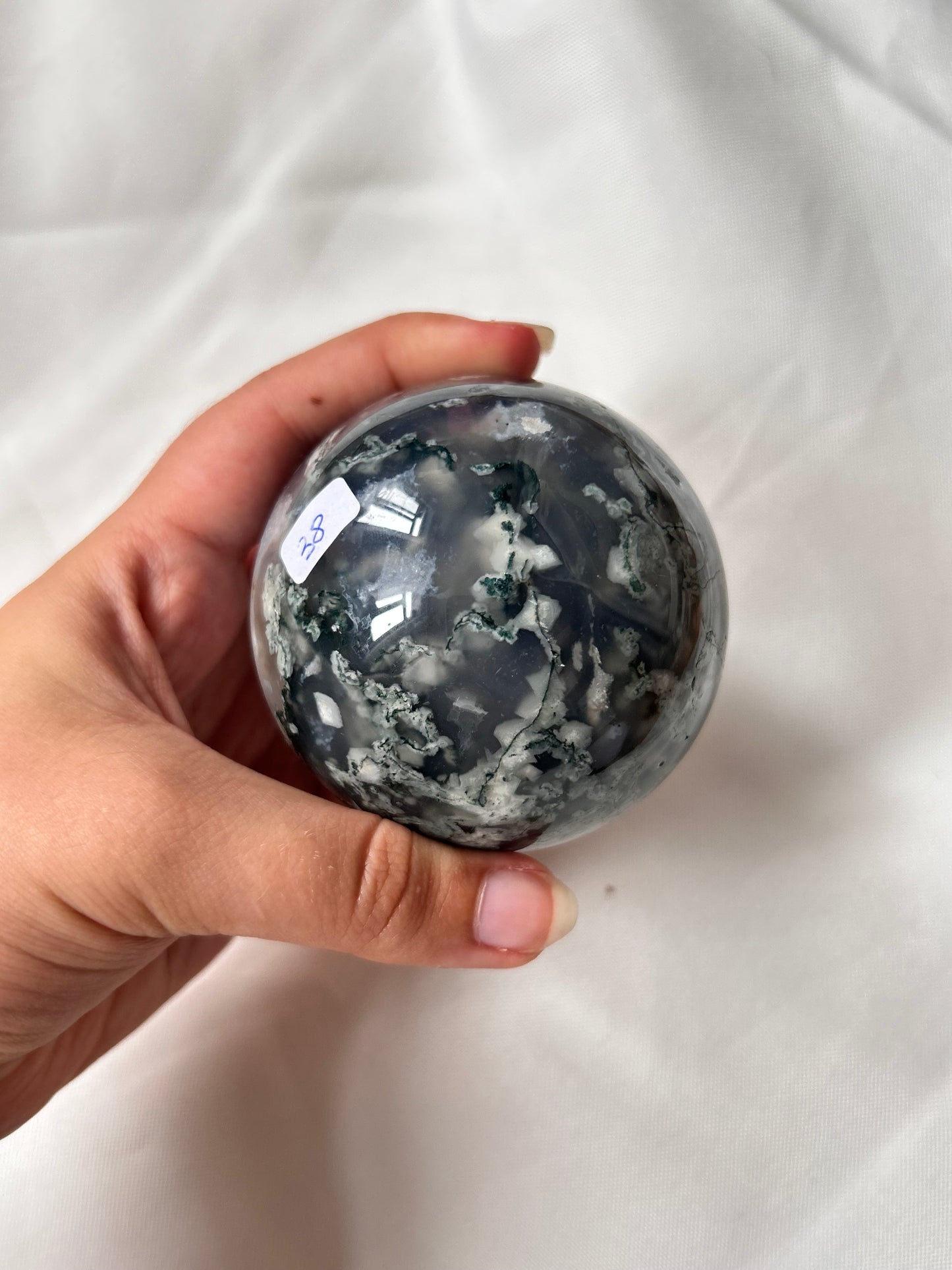 Moss Agate Sphere