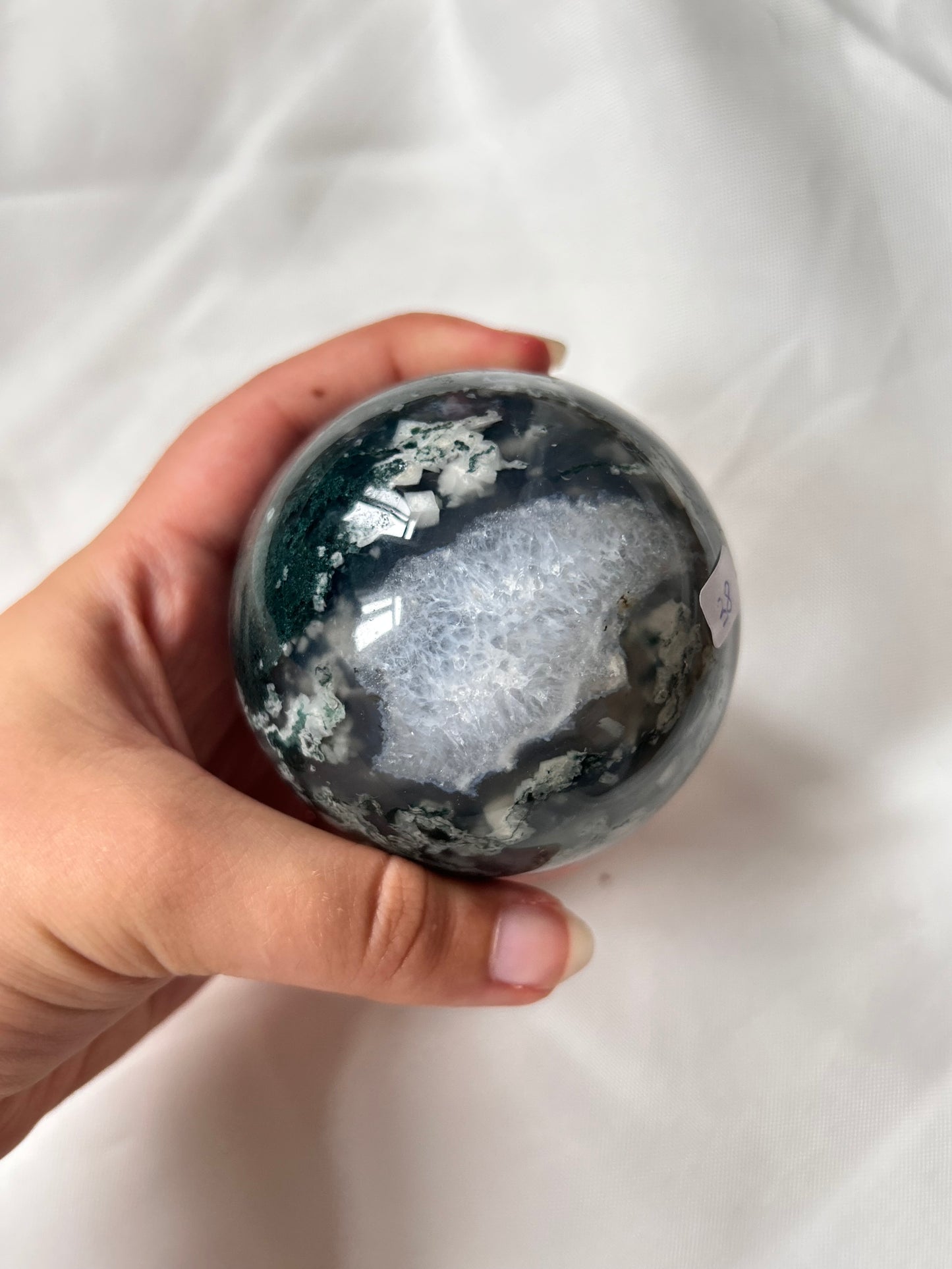 Moss Agate Sphere