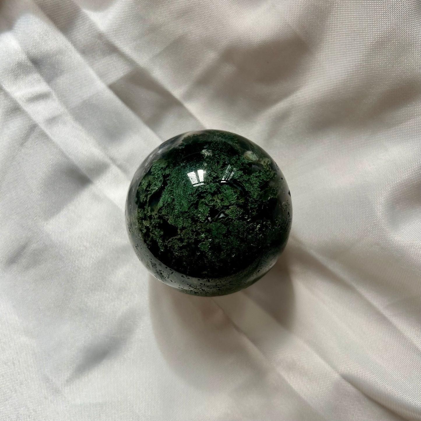 Moss Agate Sphere