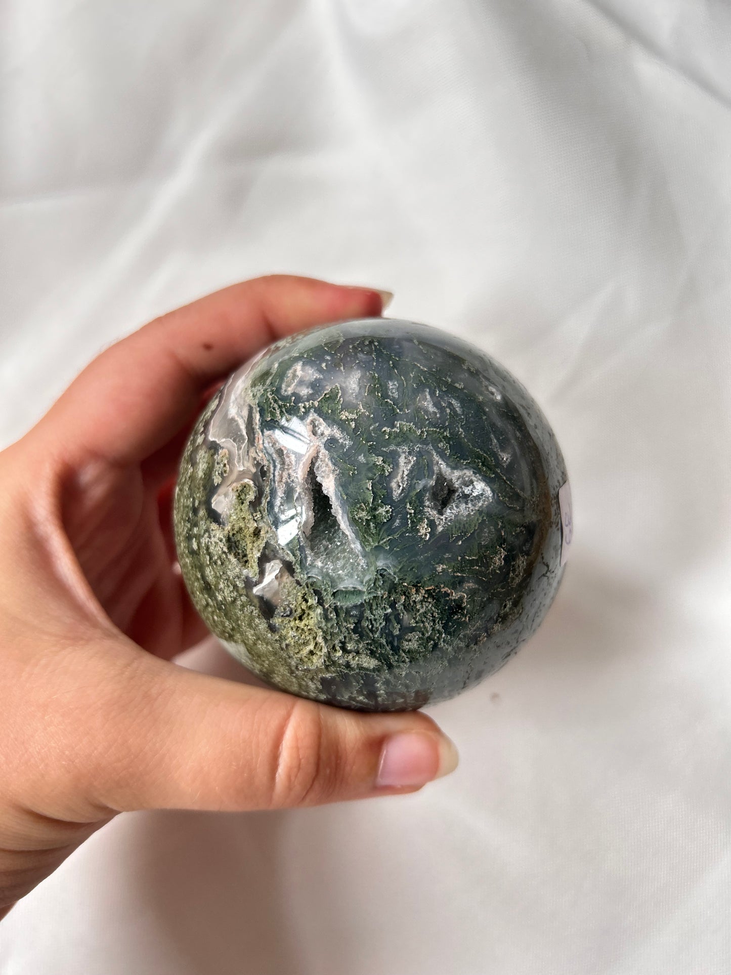 Moss Agate Sphere