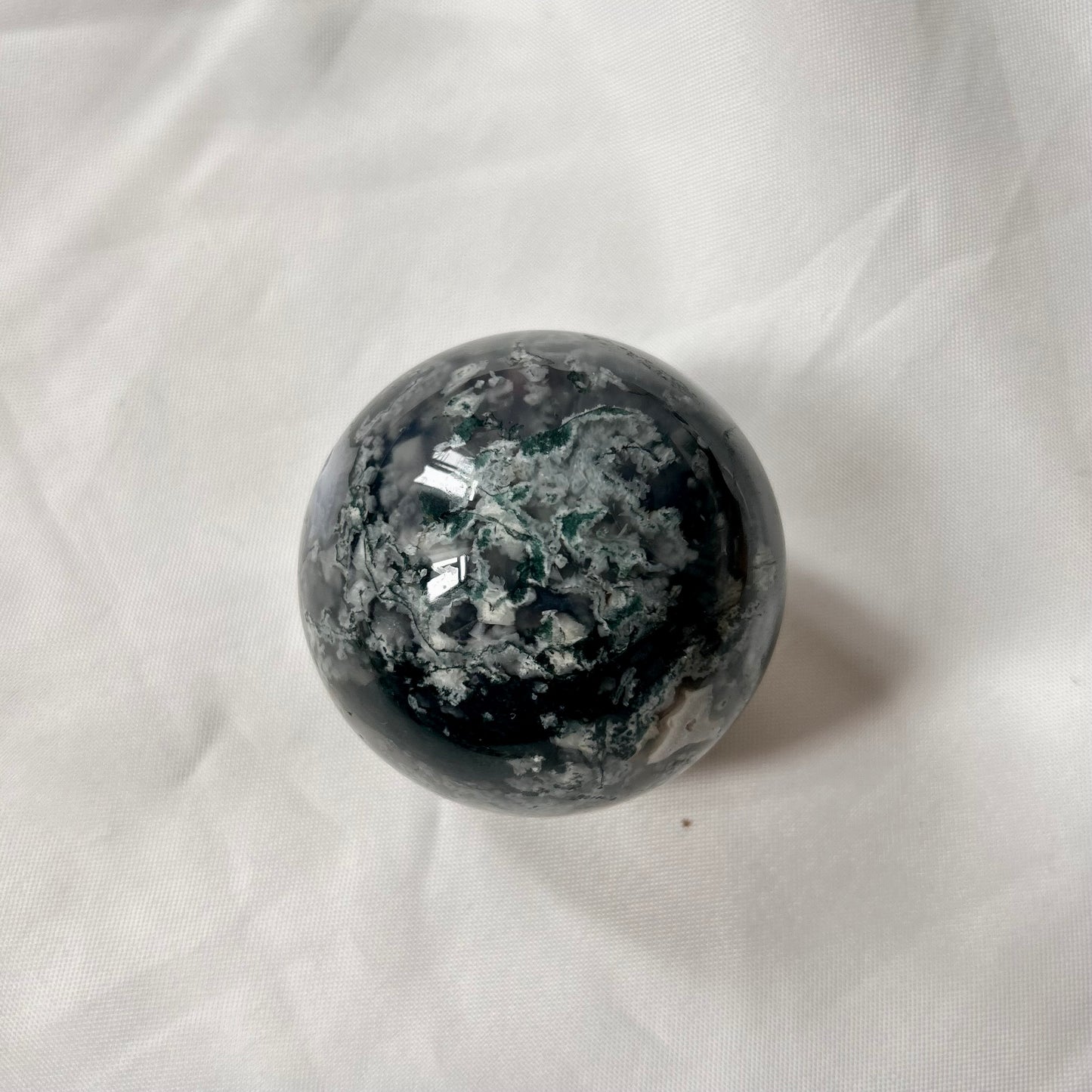 Moss Agate Sphere