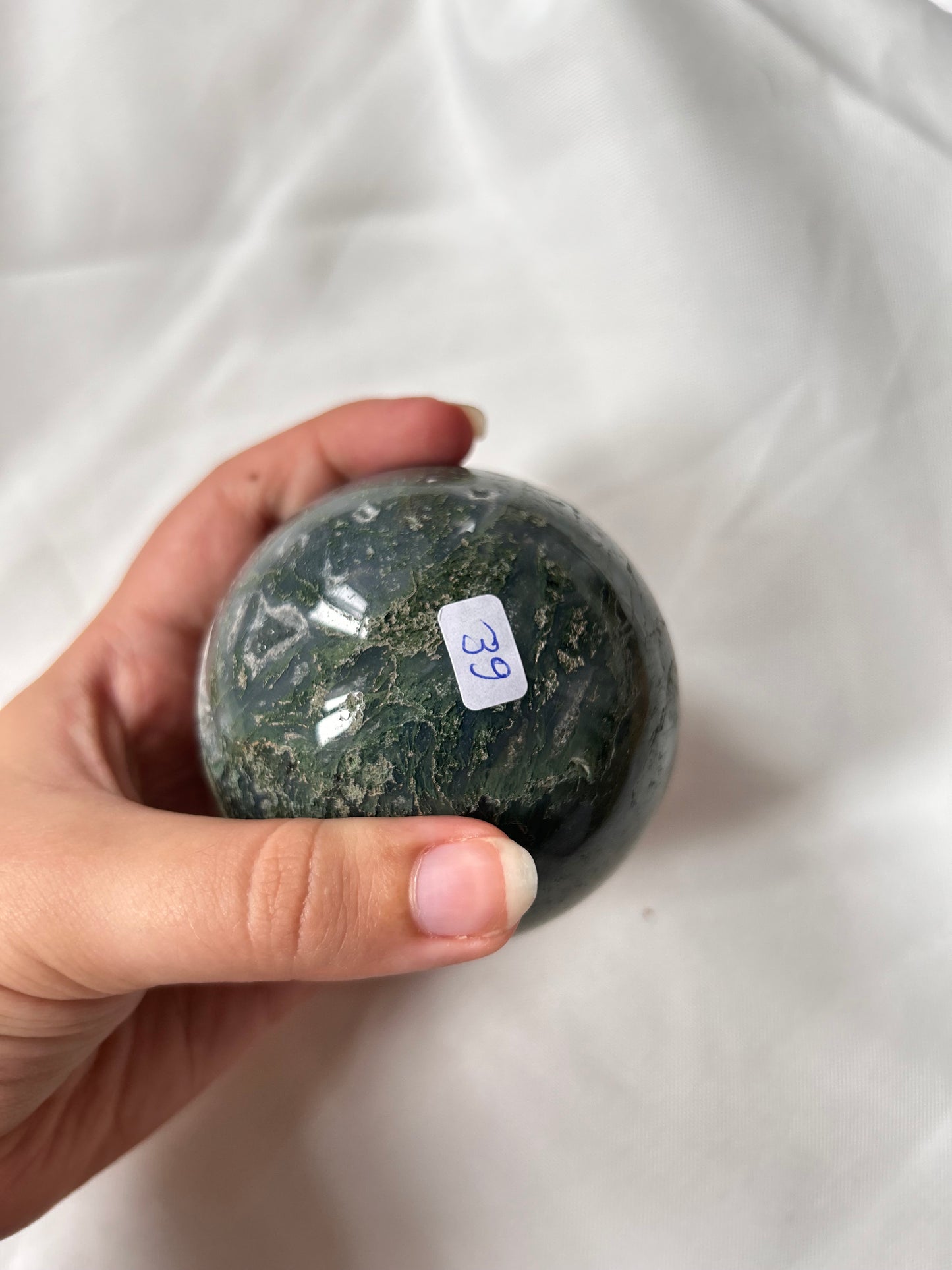 Moss Agate Sphere