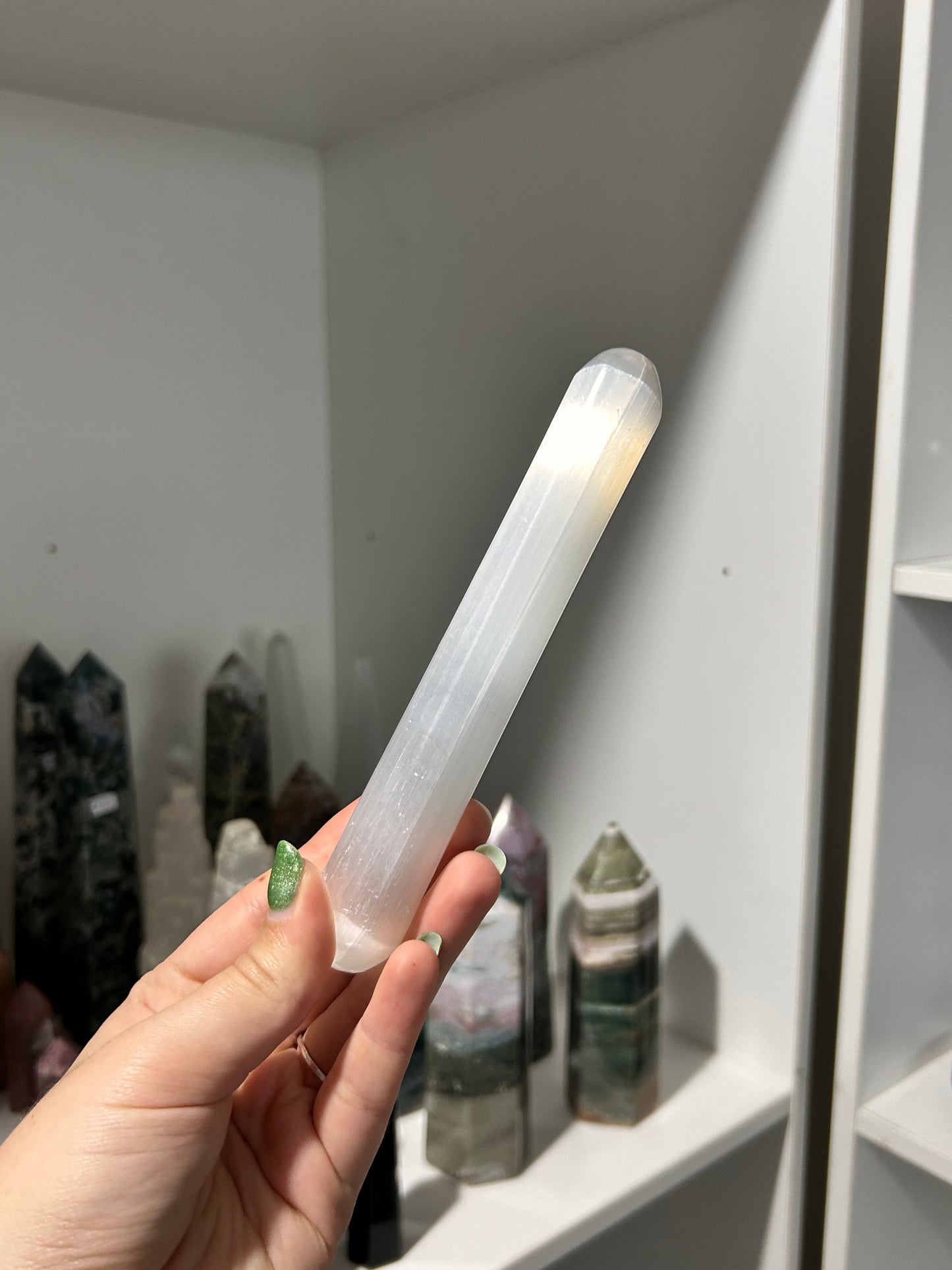 Selenite Wand - Round