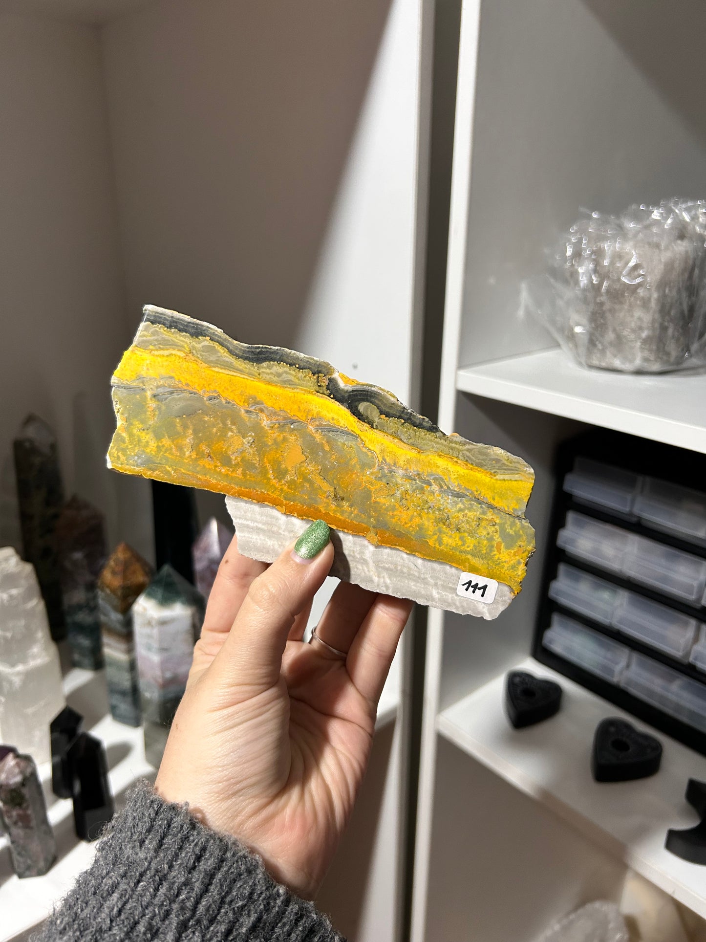 Bumblebee Jasper Slab