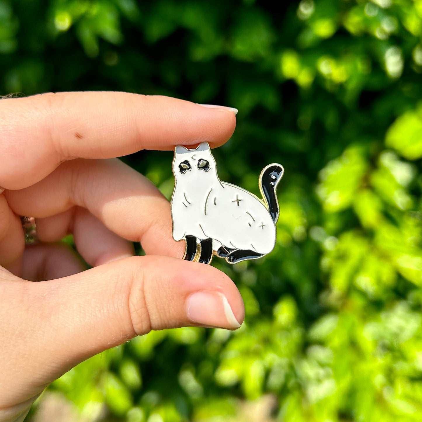 Spooky Cat Pin